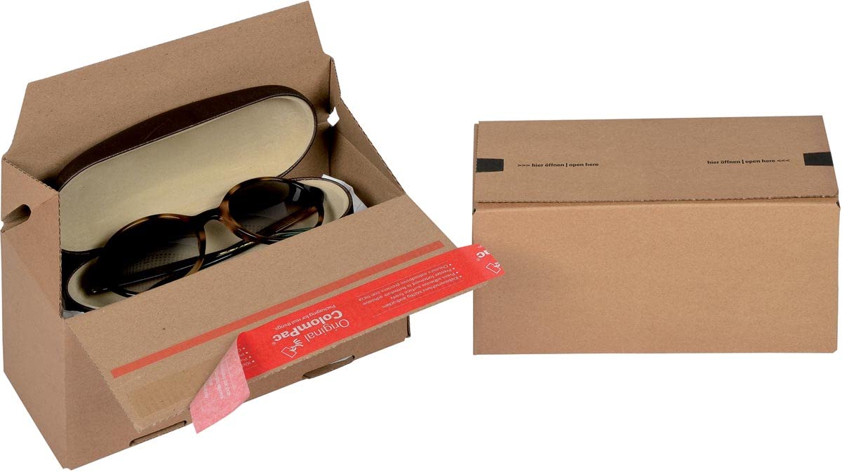 ColomPac Eurobox Cardboard Parcel Shipping Box, Size: S, Brown VE = 20