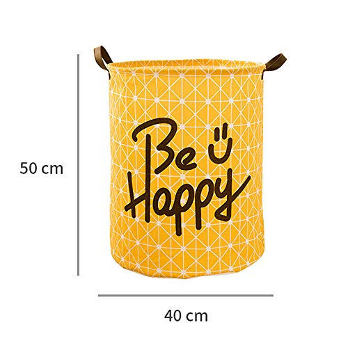 Gotian Dirty Clothes Underwear Basket, Sheets Laundry Clothes Bags, Laundry Basket Storage Basket Box, Folding Waterproof with Great Capacity (A)