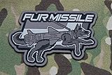 Mil-Spec Monkey Fur Missile PVC Morale Patch (Urban/SWAT)