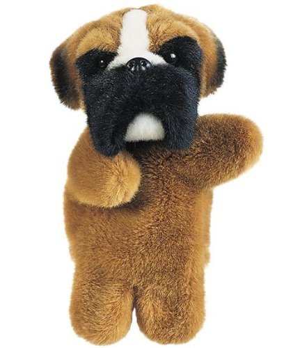 boxer dog cuddly toy