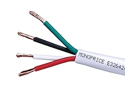 Monoprice 102823 Access Series 16 Gauge AWG CL2