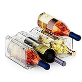 Clear Wine Racks for Refrigerator, Water Bottle