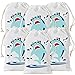 Kreatwow Shark Party Favor Bags Shark Goodie Drawstring Gift Bags for Shark Party Supplies 5 x 8 inches 10 Pack