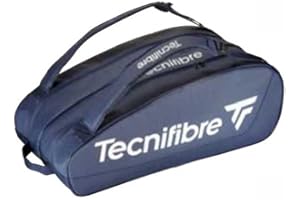 Tecnifibre Tour Endurance Tennis/Squash Bag Series (RS, WHITE, NAVY) - The Ultimate Waterproof and UV-Resistant Bag (RackPack,15R, 12R, 6R, BackPack)