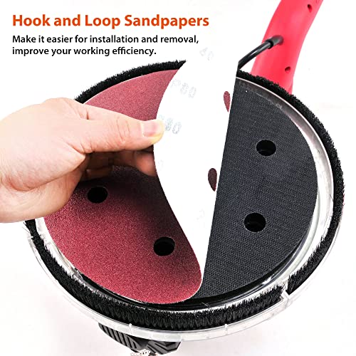 Electric Drywall Sander,750W Power Drywall Sander with Vacuum