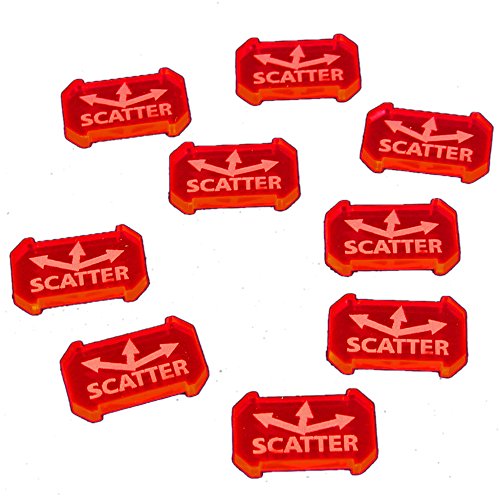 SW: Armada, Scatter Defense Tokens, Fluorescent Pink (10)