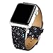 Urberry 38mm Bling Glitter Replacement Band for Apple Watch Series 2, Series 1, Sport, Edition (Black)