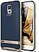 Galaxy S5 Case, Caseology [Wavelength Series] Textured Pattern Grip Cover [Navy Blue] [Shock Proof] for Samsung Galaxy S5 - Navy Blue