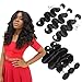 Voguetrend Hair 7A Brazilian Virgin Hair Body Wave Virgin Human Hair Bundle Deals 100% Human Hair Extensions Natural Color Soft