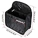 BTSKY Universal Backpack Insert Organizer Handbag Organizer Hanging Travel Bag Gadget Organization Multi-Pocket 3 Size (Black-Small)