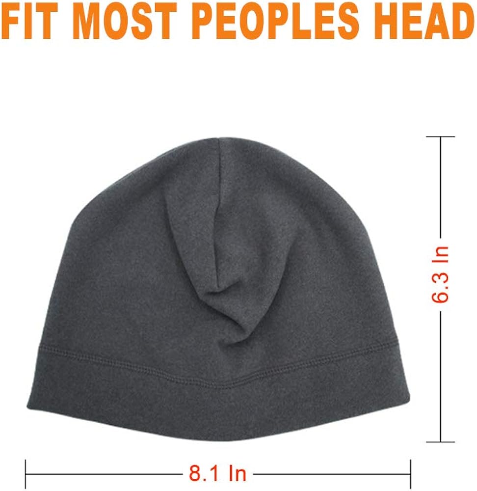 Winter Helmet Liner Skull Cap for Men Women,Sweat Wicking,Keep Warm,Soft and Breathable (Black,Navy,Grey): Clothing