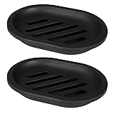 Topsky Soap Dish for Shower, 2pcs Soap Dishes Soap