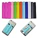 Phone Card Holder, Morntek 2 in 1 Silicone Adhesive Stick on ID Credit Card Holder with Phone Stand, Fits for iPhone, Samsung and Most Other Phones, 10 Mixed Color Pack (10 Pack)