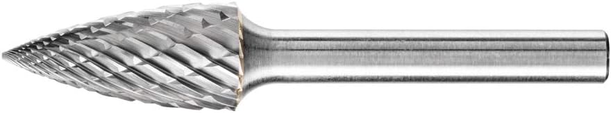 Pferd 21001022 HM-Frässtift SPG 1225/6 Allround Burr, Pointed Arch Shape