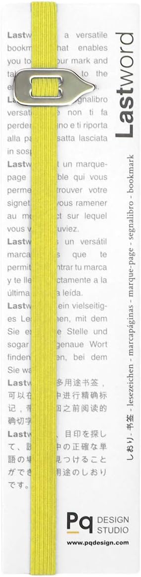 Lastword Bookmarks, Elastic Bookmark Perfect for Any Book Office, for Women Men and Children, Don't Lose Your Mark