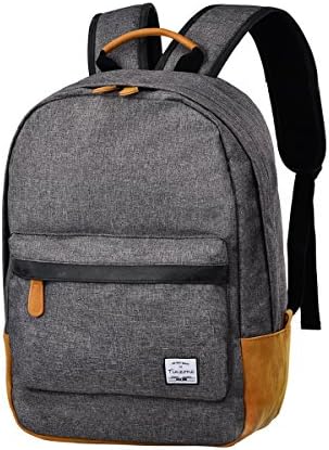 Epokris Original Casual Lightweight Laptop Backpack College School Daypack for Teens Unisex 298grey