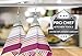 Pro Chef Kitchen Tools Stainless Steel Hanging Swivel Clip Hook - Set of 10 Swiveling Spring Clips with Hooks to Display Hang Boots, Caps, Hats, Laundry Hanger Metal Clothespin Clamps Replacement
