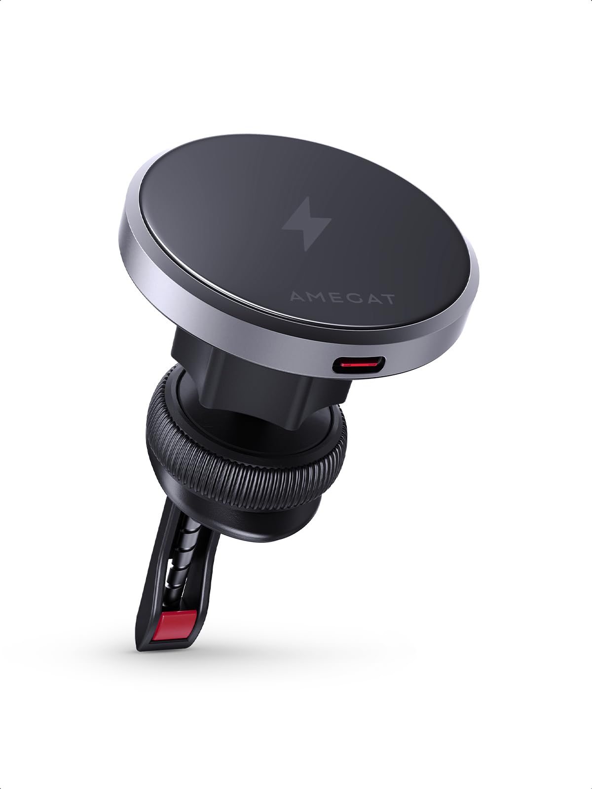 Photo 1 of AMEGAT Wireless Car Charger, Qi2 Certified 15W Ultra-Fast car Phone Holder Mount, Air Vent Magnetic Car Mount Charger Compatible with MagSafe for iPhone 17/Air/16/15/14/13/12 Series