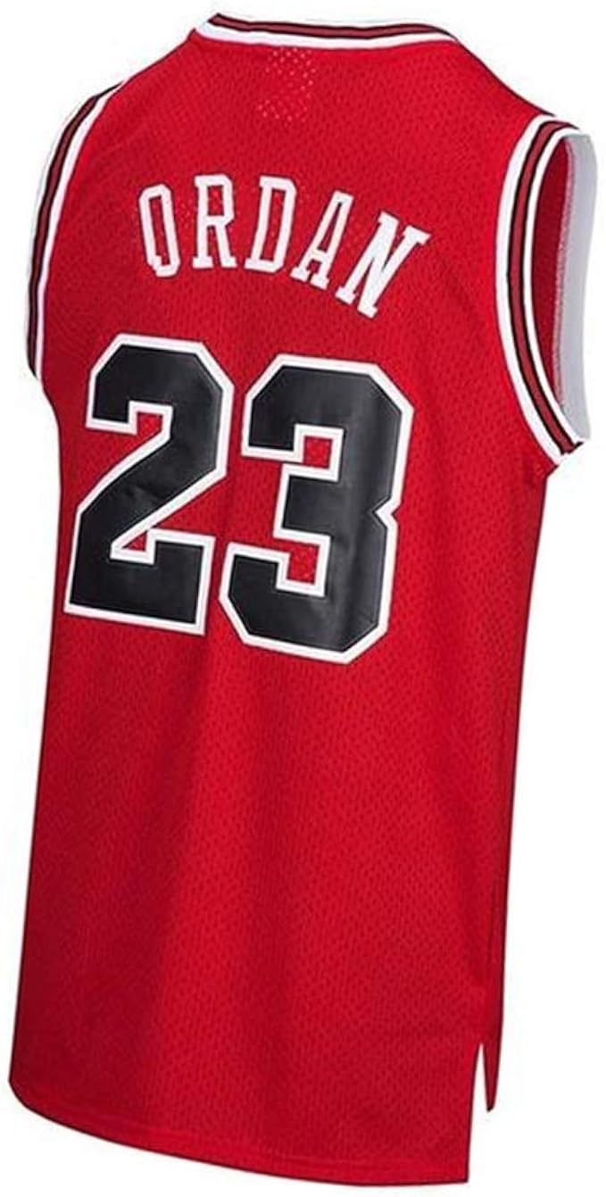 Michael Jordan #23 Menâs Basketball Jersey-Chicago Bulls Jersey Vest, Unisex Sleeveless 