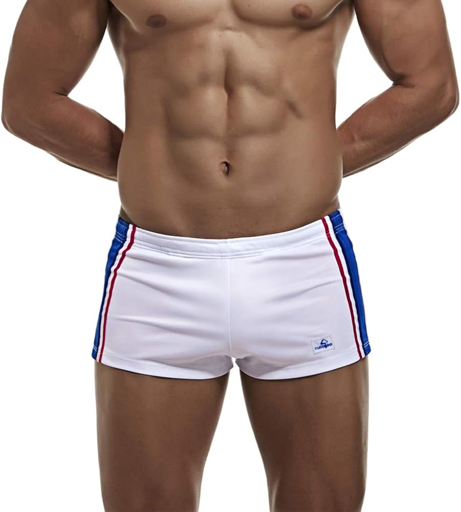 TUDO.GO Men's Athletic Booty Shorts for Sports of Running Gym Workout