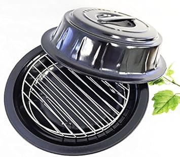 Amazon Be Tackle すぐに使えるスモーカーセットです 燻製鍋 セラミック薫製鍋 スモークチップサクラ4袋セット Be Tackle スモーカー