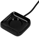kwmobile USB Charger Cable for Oppo Watch 1 46mm Smartwatch Charging Cord Black view 3