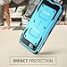 i-Blason Armorbox Series Case Designed for iPhone 7 Plus/iPhone 8 Plus, Built In Screen Protector Full body Heavy Duty Protection Shock Reduction / Bumper Case (Blue)