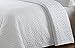 NC Home Fashions Garnet Reversible Quilt Set, White