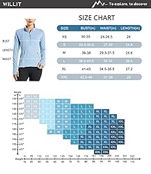 Willit Women's Fleece Running Pullover Thermal