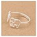 S&E 925 Silver Sterling Ring Women Girl Elephant Butterfly Open Adjustable Rings B