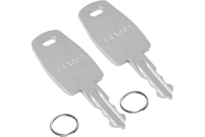 SMILERAY TSA 002 Keys，2 Pack TSA002 Master Luggage Lock Keys Compatible with Luggage Suitcase Password Locks Copper