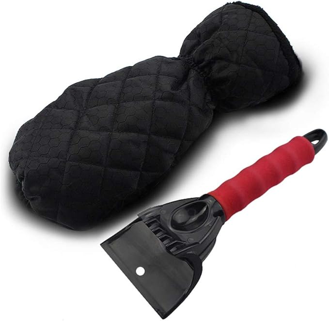 Phayee Ice scraper car, Eksesor ice scraper with glove, waterproof and