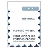 ComplyRight CMS-1500 9"X 121/2" Jumbo Right Window Envelope, Self Seal, 500-Count (1500LR)