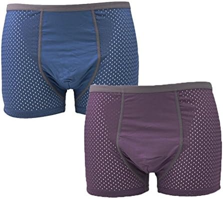 Mens Classic Briefs Underwear Bamboo Trunks Pack of 2 Size L