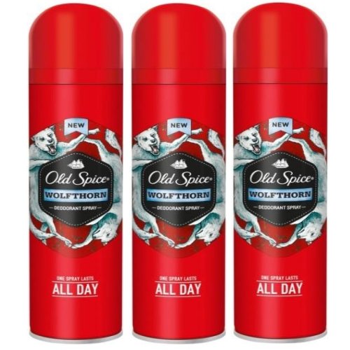 Old Spice Wild Collection Wolfthorn deodorant, body spray, 150 ml, pack