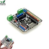 Gravity IO Expansion Shield for Arduino V7.1 Supports Arduino XBee Plug-in Sensor Module. 14 Digital Ports (6 PWM Ports), 6 Analog Ports WIFI, Bluetooth Module, APC and SD Card Expansion Interface