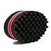 BEWAVE Hair Twist Black Ice Sponge For Afro Braid, Dreadlock Coils Curl Brushes, 2 Pcs