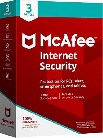 McAfee 2018 Internet Security - 3 Devices