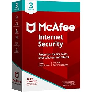 McAfee 2018 Internet Security – 3 Devices [Obsolete]
