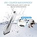 Hair Clippers for Self Cutting and Fashion Stylists,Waterproof Quiet Hair Trimmer for Kids and Men,Rechargeable Wireless Hair Cutting by Dr.HeiZ(White)