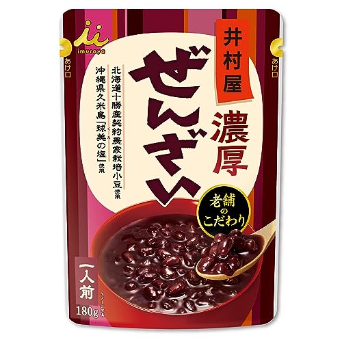 井村屋 濃厚ぜんざい 180ｇ×5袋