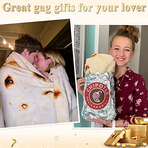 Jorbest Burritos Tortilla Wrap Blanket for Adults and Kids, Double