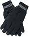 EEM men's knitted gloves, soft wool, 3M Thinsulate thermal lining