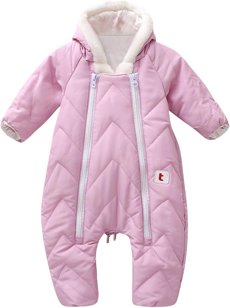 baby winter coat onesie