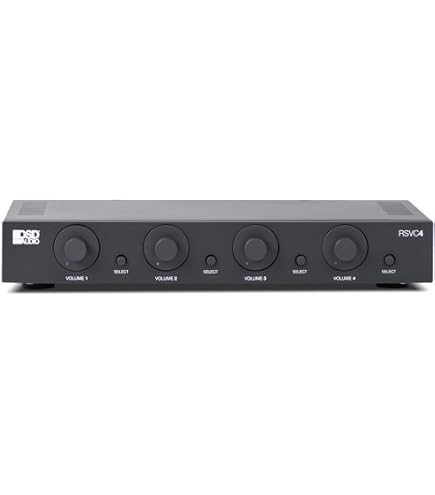 Amazon.com: OSD Audio 4X Speaker Selector w/Volume Control