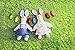 Kunyida 7Pcs Wooden Percussion Musical Egg Maracas Egg Shakers
