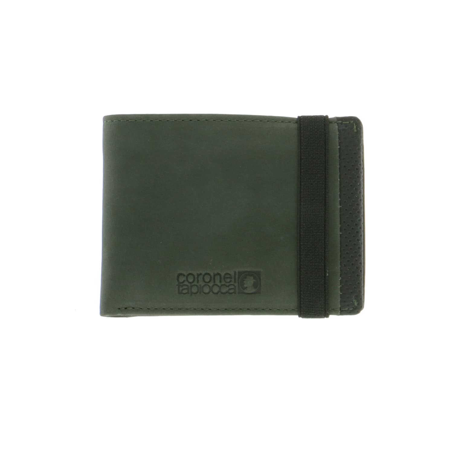 Coronel TAPIOCCA Aitor Men's Wallet Wallet Men's Wallet Wallet Coin Compartment Card Holder, Green, 10,7x8,4, Men's Wallet
