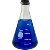 2000ml Erlenmeyer Flask with Rubber Stopper (Single)