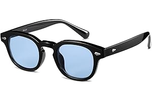 Gtand Unisex Vintage Retro Round Style Tinted Sunglasses For Men Women Fashion Circle Sun Glasses 46mm