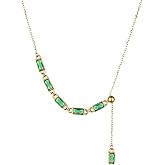 TaYolnFaSo Minimalist Casual Necklace for Women 18K Gold Plated Chain Necklace Jewelry Gift for Mother Girlfriend Wife